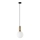 ITALUX - Taklampa ALDEVA 1xE27/40W/230V Ø 20 cm svart/brons