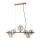 ITALUX - Taklampa CANELLO 7xG9/5W/230V mässing