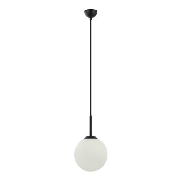 ITALUX - Taklampa DEORE 1xE27/40W/230V Ø 25 cm svart