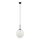 ITALUX - Taklampa DEORE 1xE27/40W/230V Ø 30 cm svart
