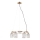 ITALUX - Taklampa med vajer SIMONA 6xE14/40W/230V guld