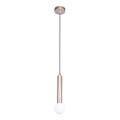 ITALUX - Takpendel FILANO 1xG9/5W/230V roséguld