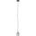 ITALUX - Takpendel med kabel TORNO 1xE14/40W/230V svart/guld