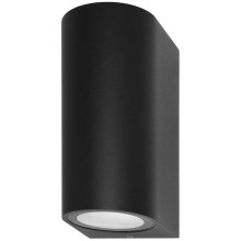 ITALUX - Vägglampa för utomhusbruk GENTA 2xGU10/40W/230V IP54 15 cm