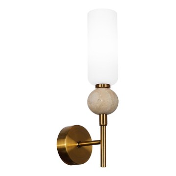 ITALUX - Vägglampa SANTOS 1xG9/40W/230V, guldfärgad