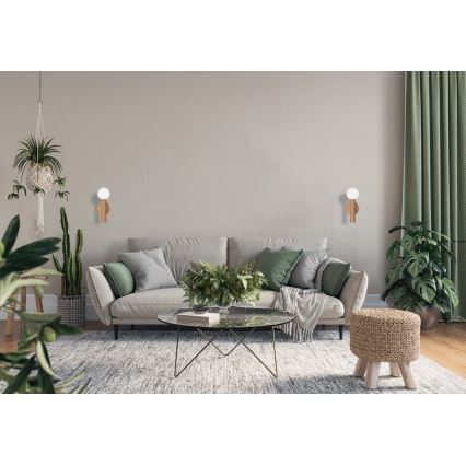 ITALUX - Vägglampa FILANO 1xG9/5W/230V brun