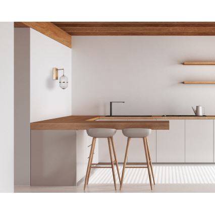 ITALUX - LED-vägglampa ALANI LED/6W/230V 3000K guld