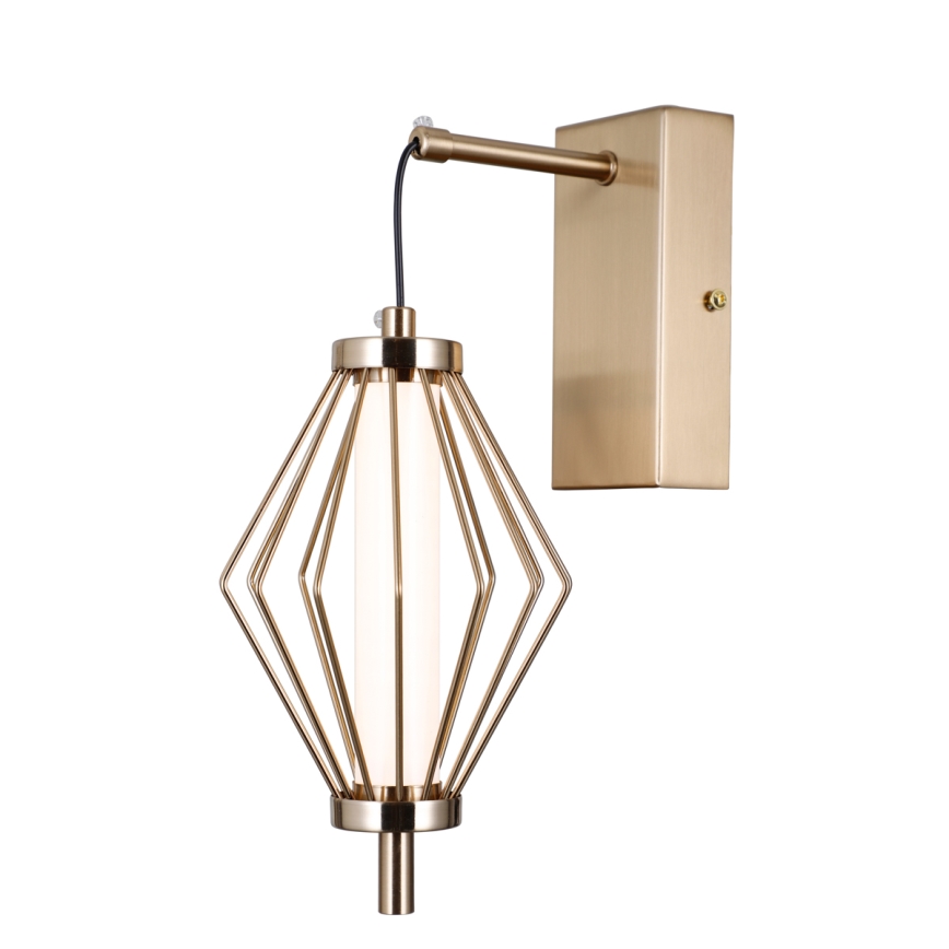 ITALUX - LED-vägglampa SEVILLA LED/5W/230V 3000K guldig