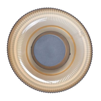 ITALUX - LED-taklampa PASSO, 8 W, 230 V, 3000 K, Ø 25 cm, rökbeige