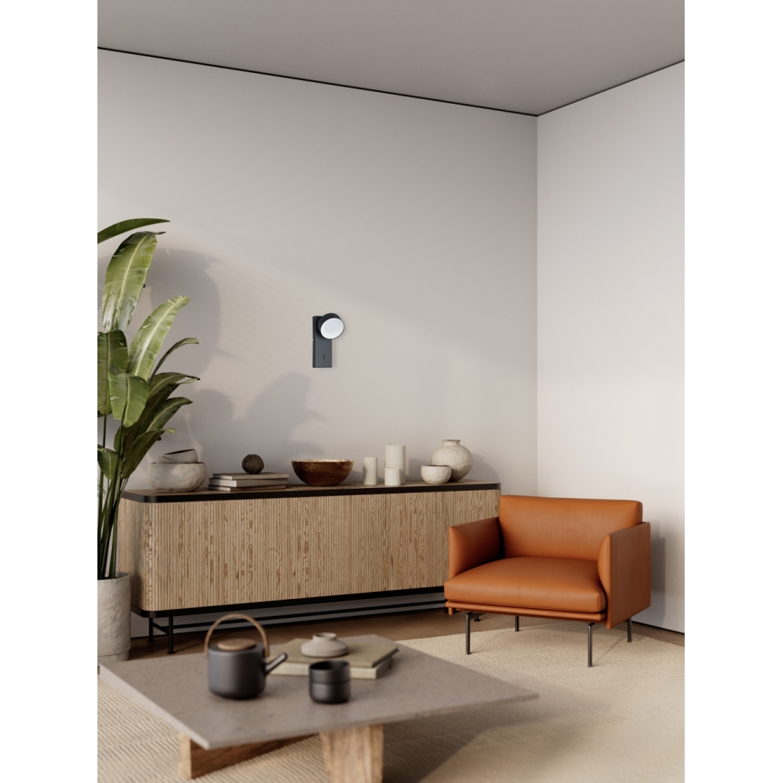 ITALUX - LED vägglampa FONTEN LED/1,8W/230V 4000K svart