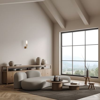 ITALUX - Vägglampa SANTOS 1xG9/40W/230V, guldfärgad