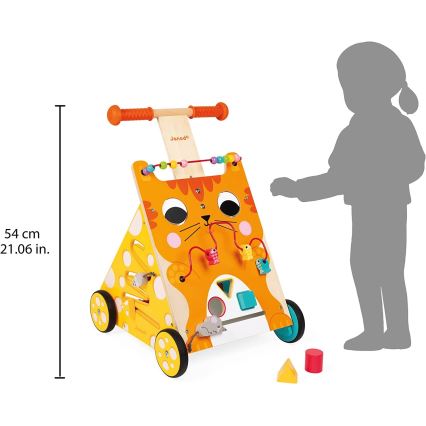 Janod - Aktivitetsgåstol katt