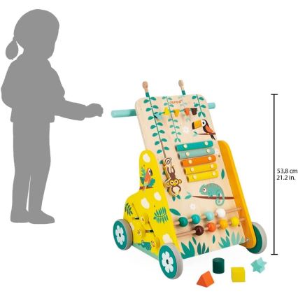 Janod - Aktivitetsgåstol TROPIK