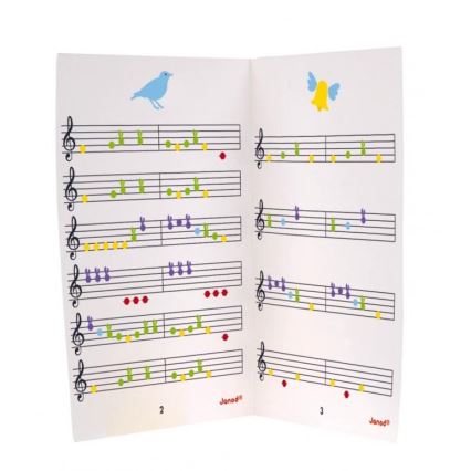 Janod - Elektroniskt piano CONFETTI 4xAA