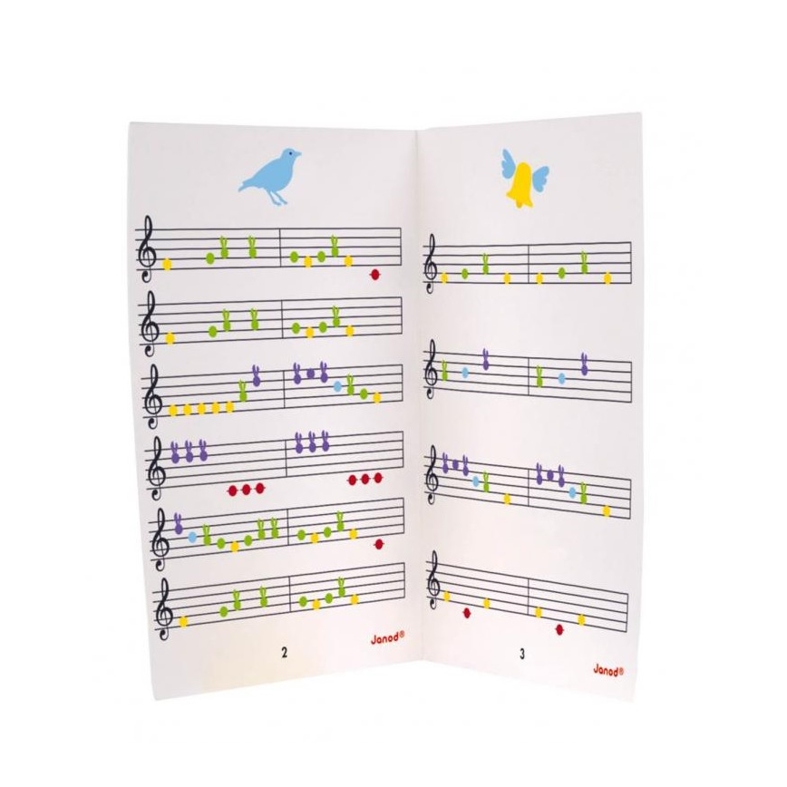 Janod - Elektroniskt piano CONFETTI 4xAA