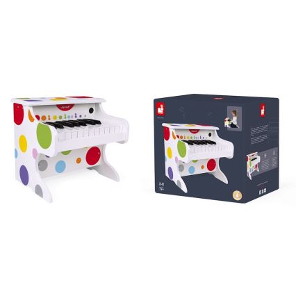 Janod - Elektroniskt piano CONFETTI 4xAA