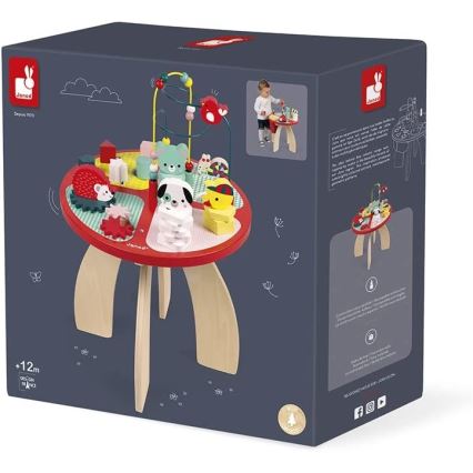 Janod - Interaktivt barnbord BABY FOREST