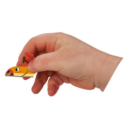 Janod - Magnetiskt interaktivt set MAGNETIBOOK dinosaurier