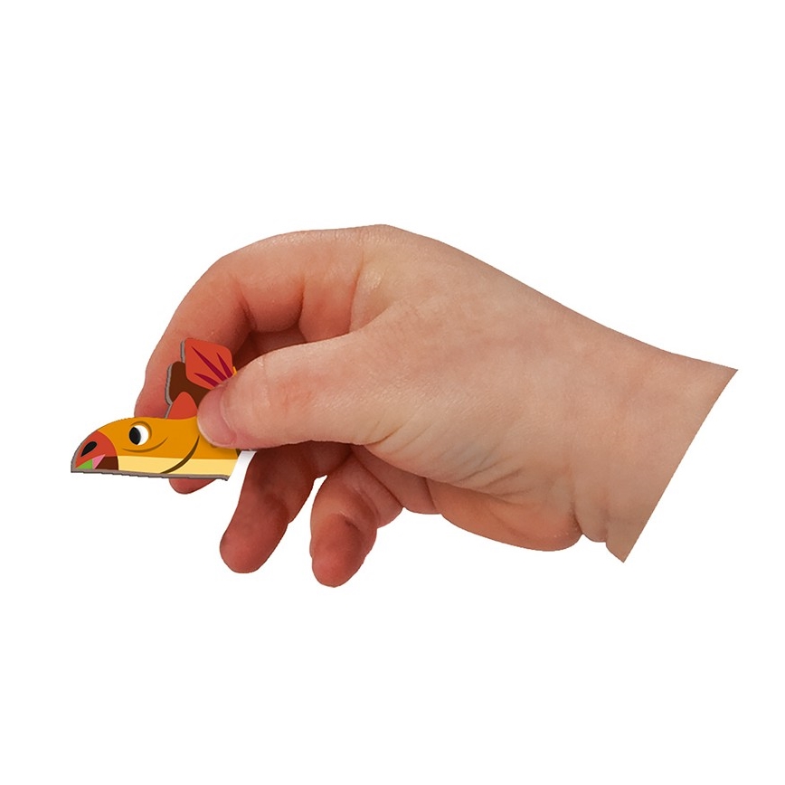 Janod - Magnetiskt interaktivt set MAGNETIBOOK dinosaurier