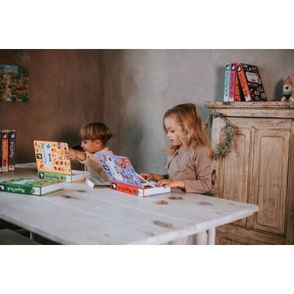 Janod - Magnetiskt interaktivt set MAGNETIBOOK djur
