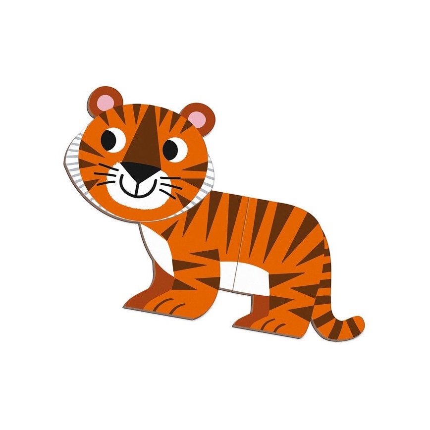 Janod - Magnetiskt interaktivt set MAGNETIBOOK djur