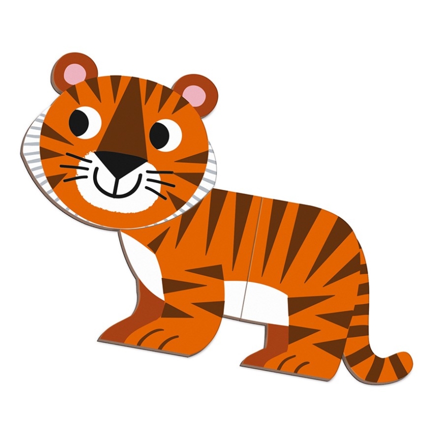 Janod - Magnetiskt interaktivt set MAGNETIBOOK djur