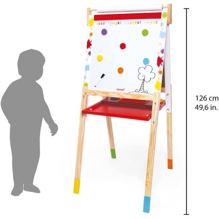 Janod - Röd magnettavla