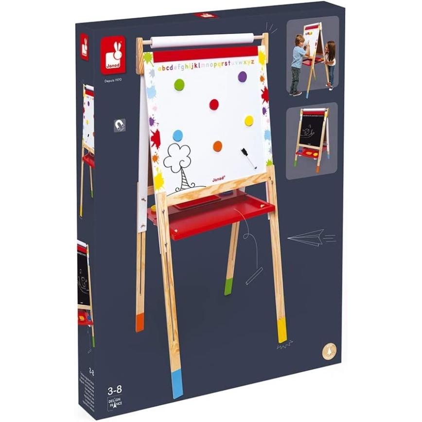 Janod - Röd magnettavla