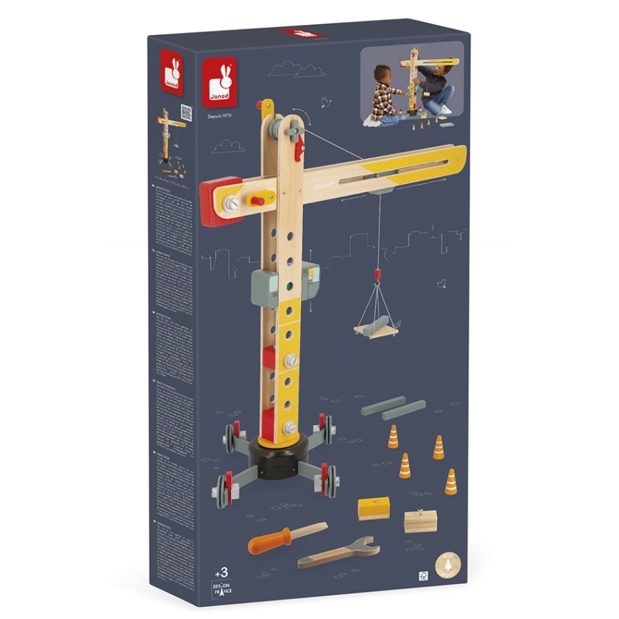 Janod - Träkran BOLID