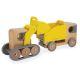 Janod - Wooden excavator och truck BOLID