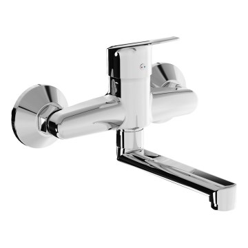 JIKA H3112E70042201 - Tvättställsblandare TALAS 15x20,1 cm blank krom