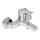 JIKA H3211W70044001 - Badkarsblandare CUBE blank krom
