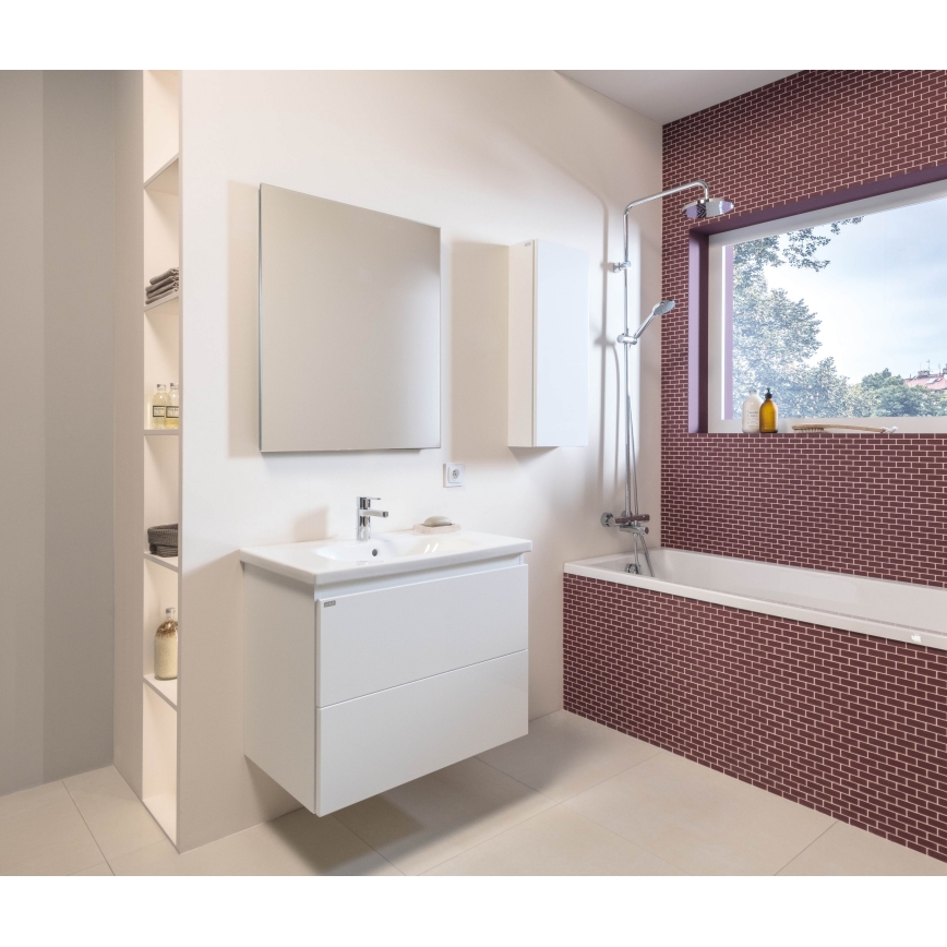 JIKA H3337170045711 - Duschset med termostatblandare MIO blank krom