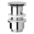 JIKA H3917100040001 - Tvättställsbottenventil CLICK-CLACK Ø 6,3 cm, blank krom