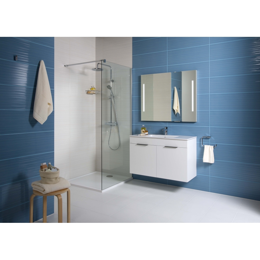 JIKA H4536011763001 - Badrumsskåp med handfat CUBE 60,7x65 cm vit