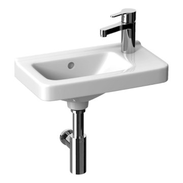 JIKA H8114240001061 - Väggmonterad handfat CUBITO 45x25 cm keramik/vit