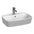 JIKA H8183827571041 - Bänkskål LYRA 55x40 cm keramik/matt vit