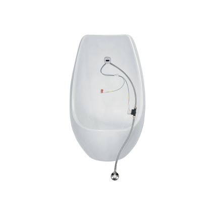 JIKA H8411010004871 - Urinal med sensor DOMINO 24V bakre anslutning, bakre avlopp keramik/vit