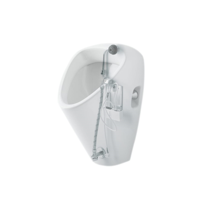 JIKA H8430700000001 - Pissoar GOLEM inbyggd vattenanslutning, bakutlopp keramik/vit