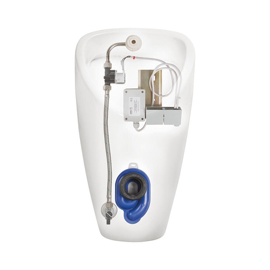 JIKA H8430700004901 - Urinal med sensor GOLEM 230V, inloppsanslutning bakifrån, keramik/vit