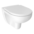 JIKA H8663840000001 - Vägghängd WC LYRA i keramik/vit + toalettsits SoftClose LYRA i duroplast/vit