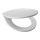 JIKA H8933830000001 - Toalettsits LYRA termoplast/vit