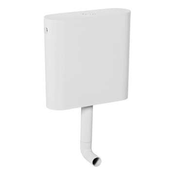 JIKA H8937100000001 - Spolcistern MODUL, sidanslutning, plast/vit