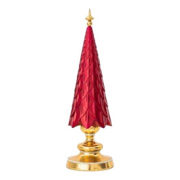 Juldekoration 45,5 cm trä röd