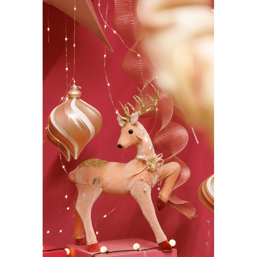 Juldekoration 47 cm hjort