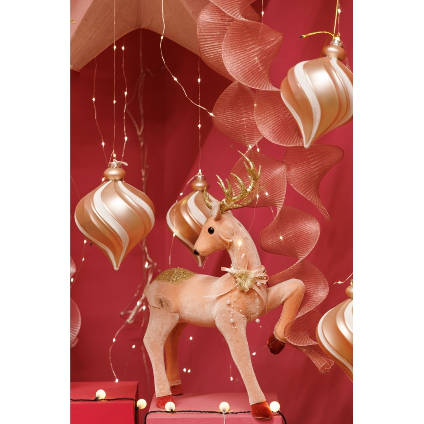 Juldekoration 47 cm hjort
