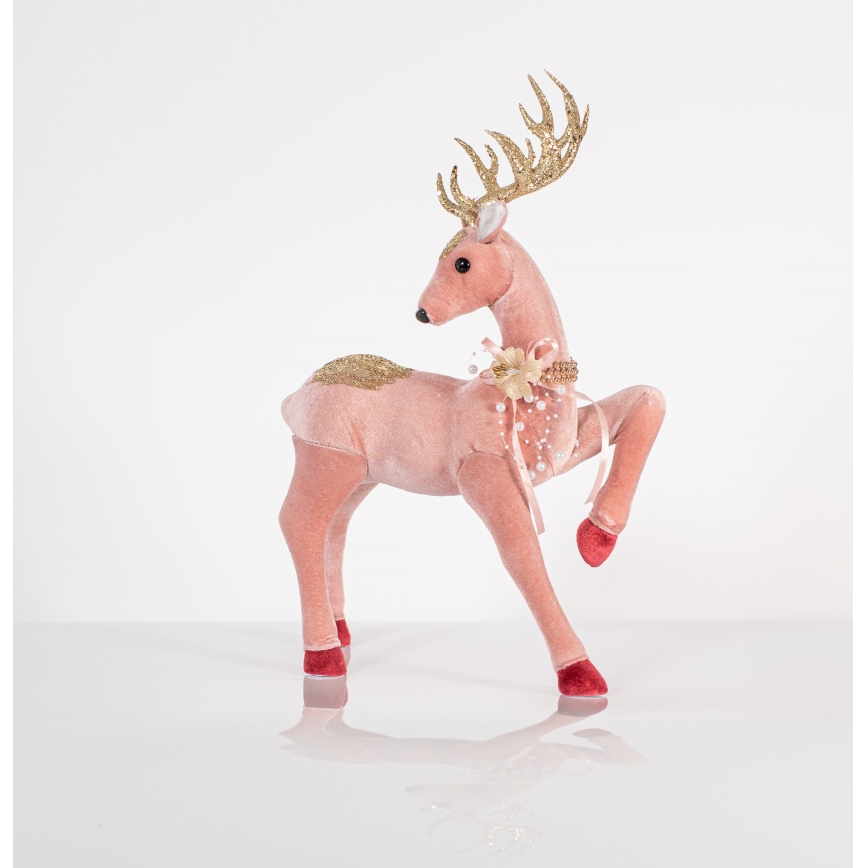 Juldekoration 47 cm hjort