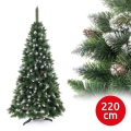 Julgran CRISTAL SILVER 220 cm tall
