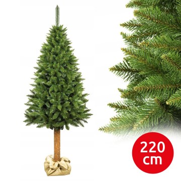 Julgran med stam 220 cm, gran