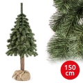 Julgran på en stam NATURAL 150 cm gran